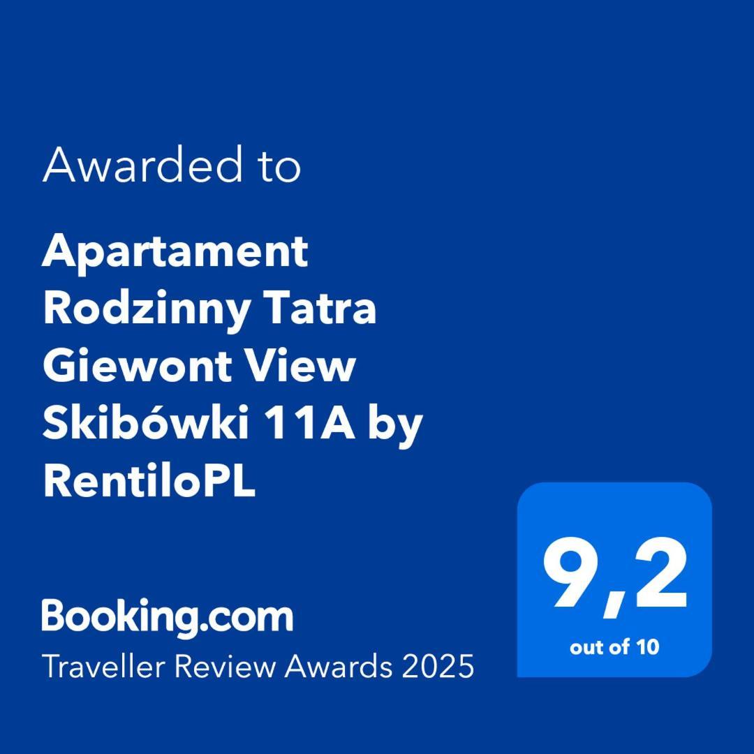 Rodzinny Tatra Giewont View Skibowki 11a By Rentilopl Apartment Zakopane